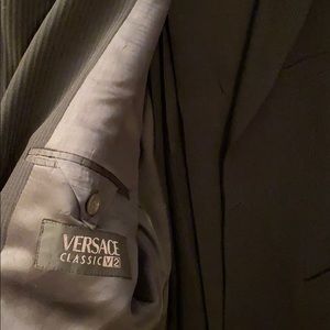 VERSACE black suit